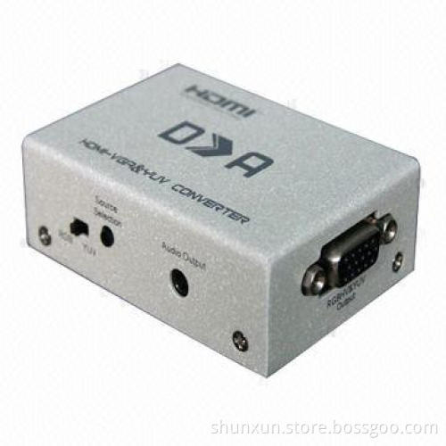 HDMI® RGB and YPbPr Converter, Supports 1.5Gbps Signal Rate, Compliant with HDCP Directive